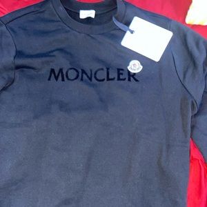 Black Moncler sweater